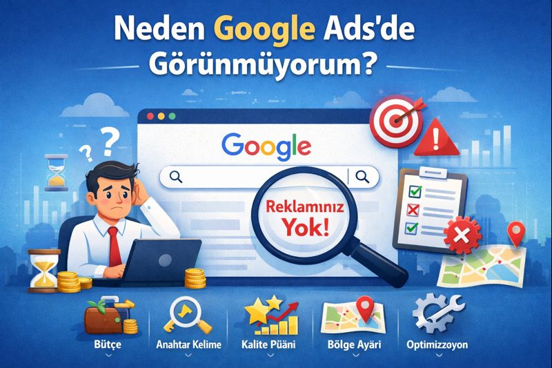  Neden Google Ads’de Görünmüyorum? 0551 172 28 25